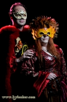 Gideon & Kleidin with Masks - Portrait